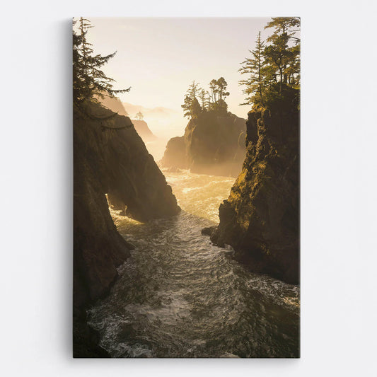 Tablou - Apus de Foc Vedere Fata