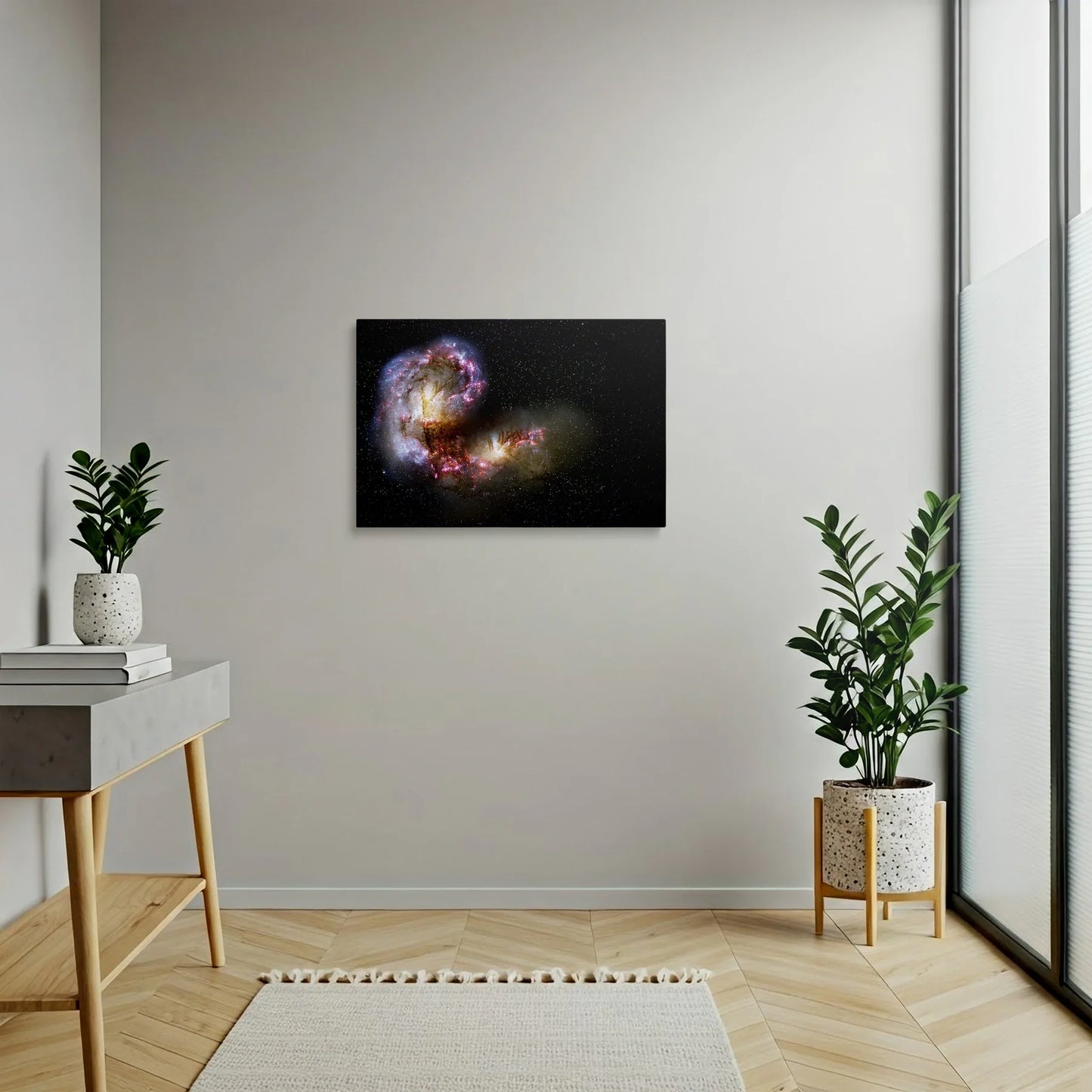 Tablou Peisaje - Galaxii în Universul Infinit - vedere hol