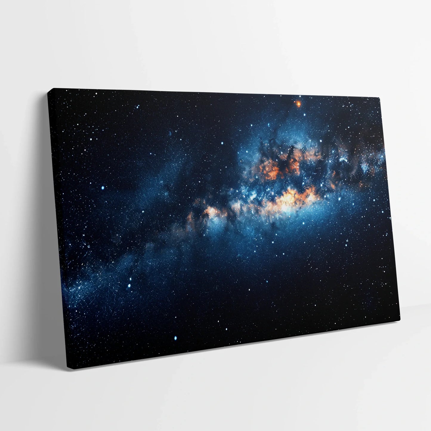 Tablouri Peisaje - Galaxii în Noapte - vedere din lateral sprijinit perete