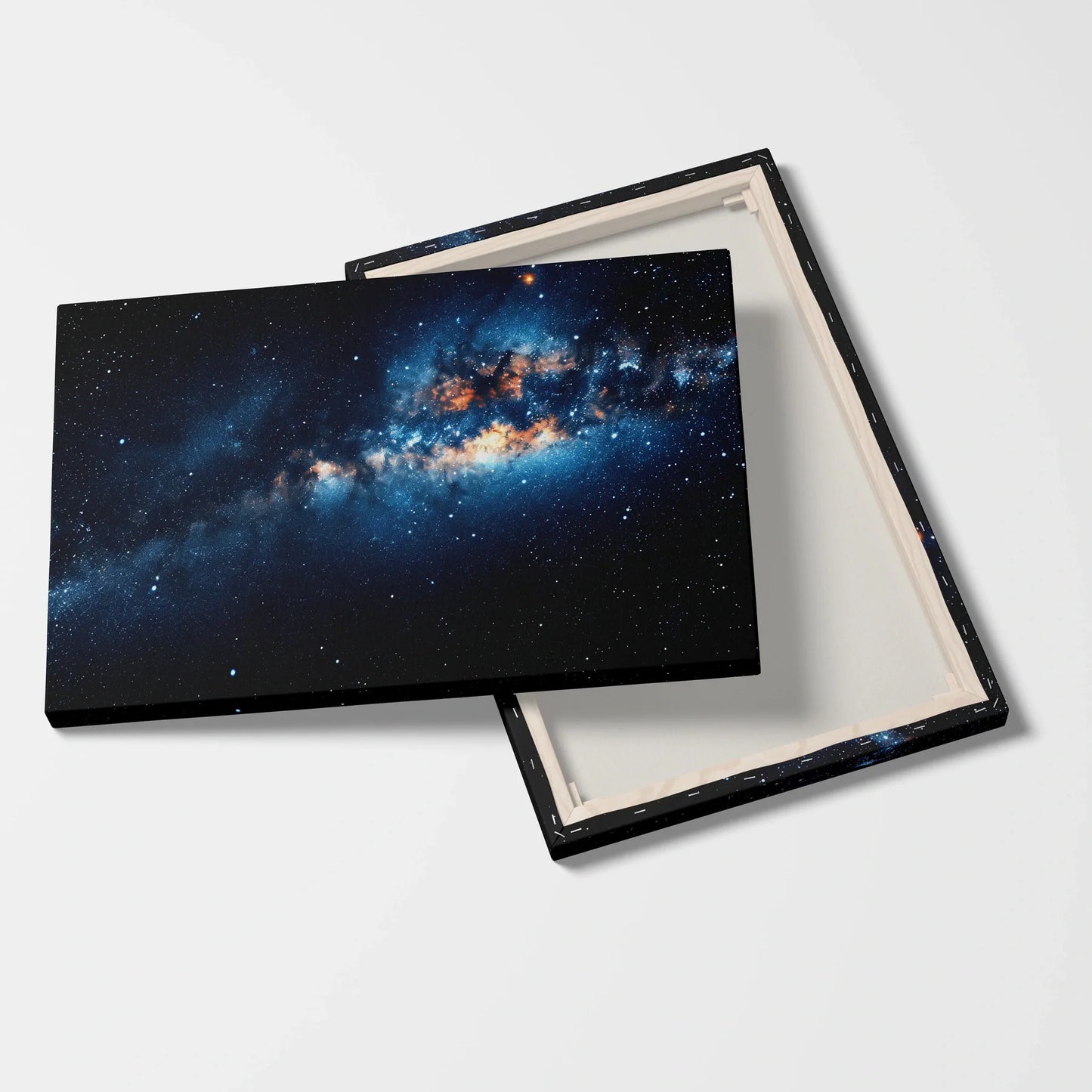 Tablouri Peisaje - Galaxii în Noapte - vedere fata verso