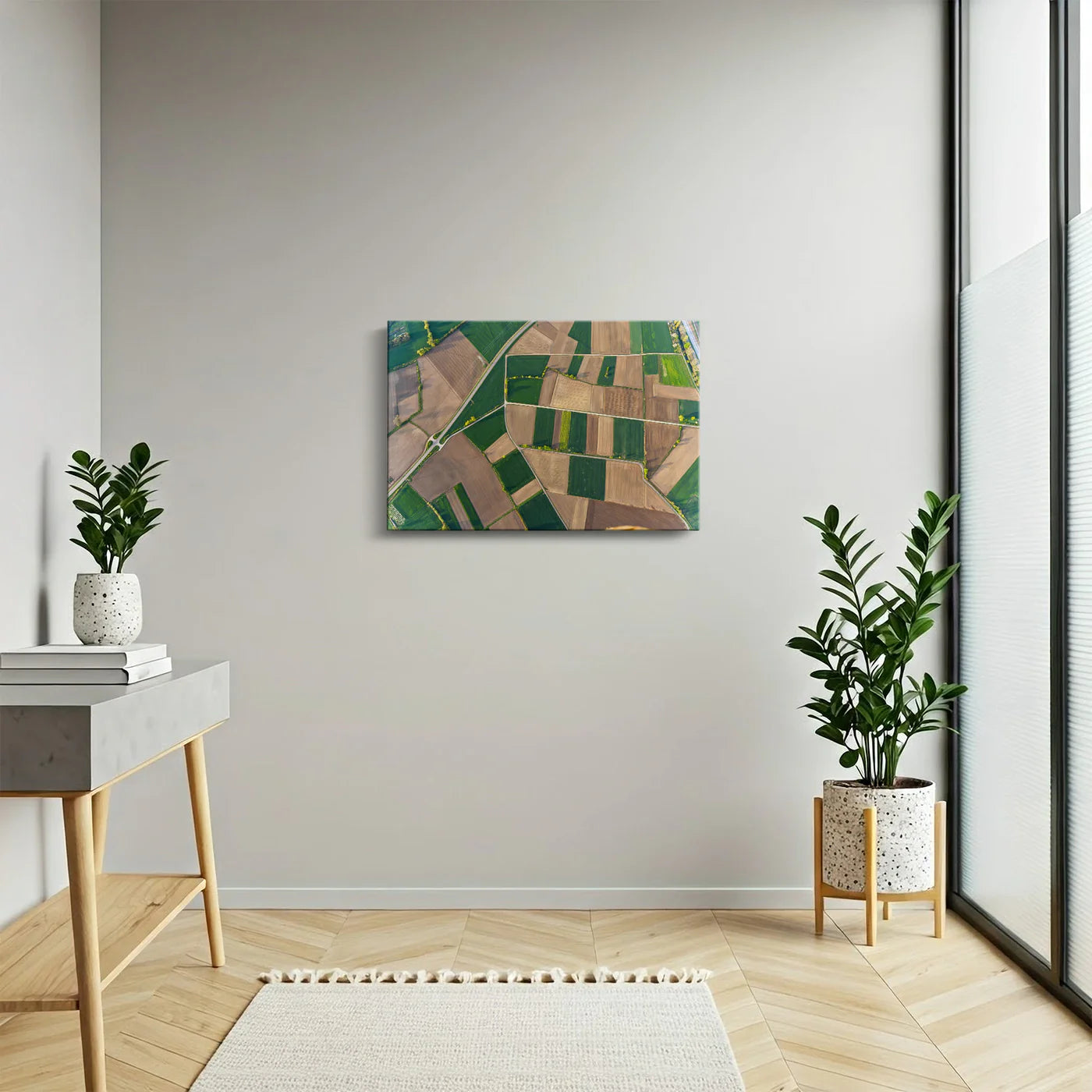 Tablou - Peisaj Rural Vibrant Vedere Hol