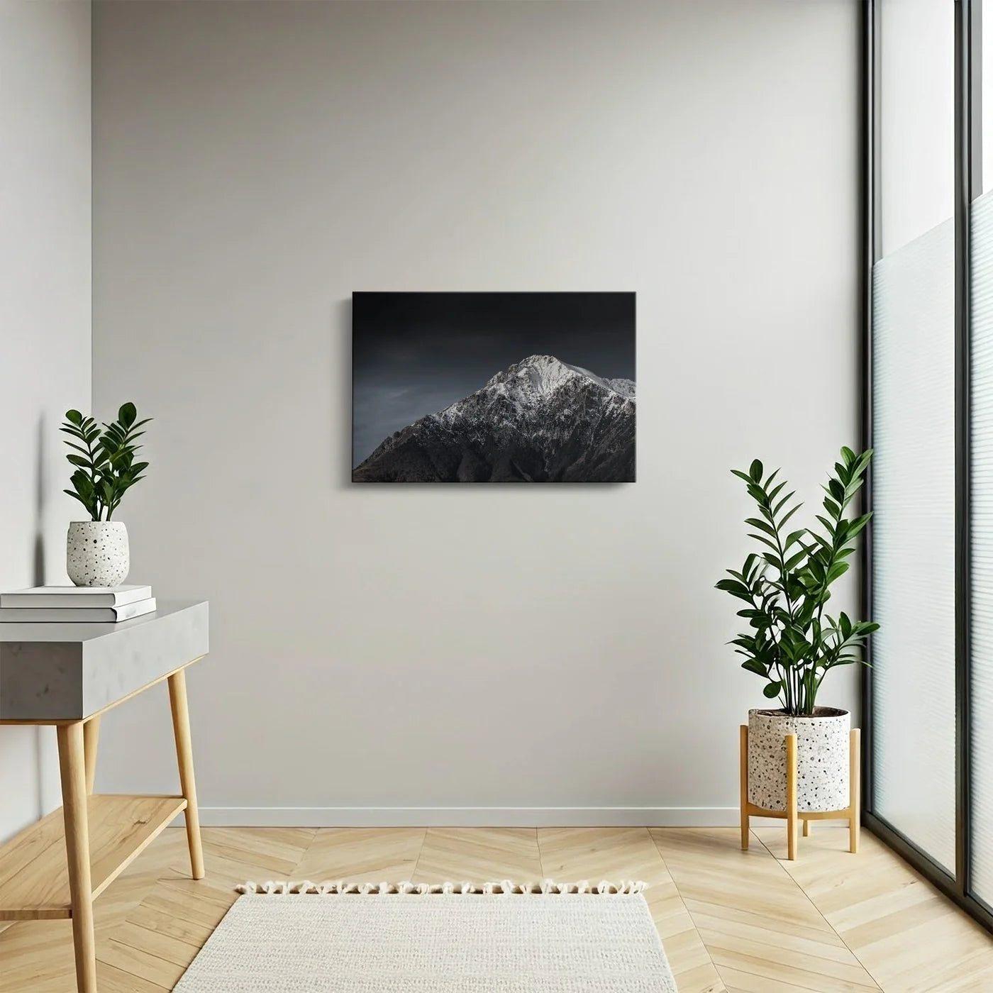 Tablou - Vârfuri Montane Majestuoase Vedere Hol