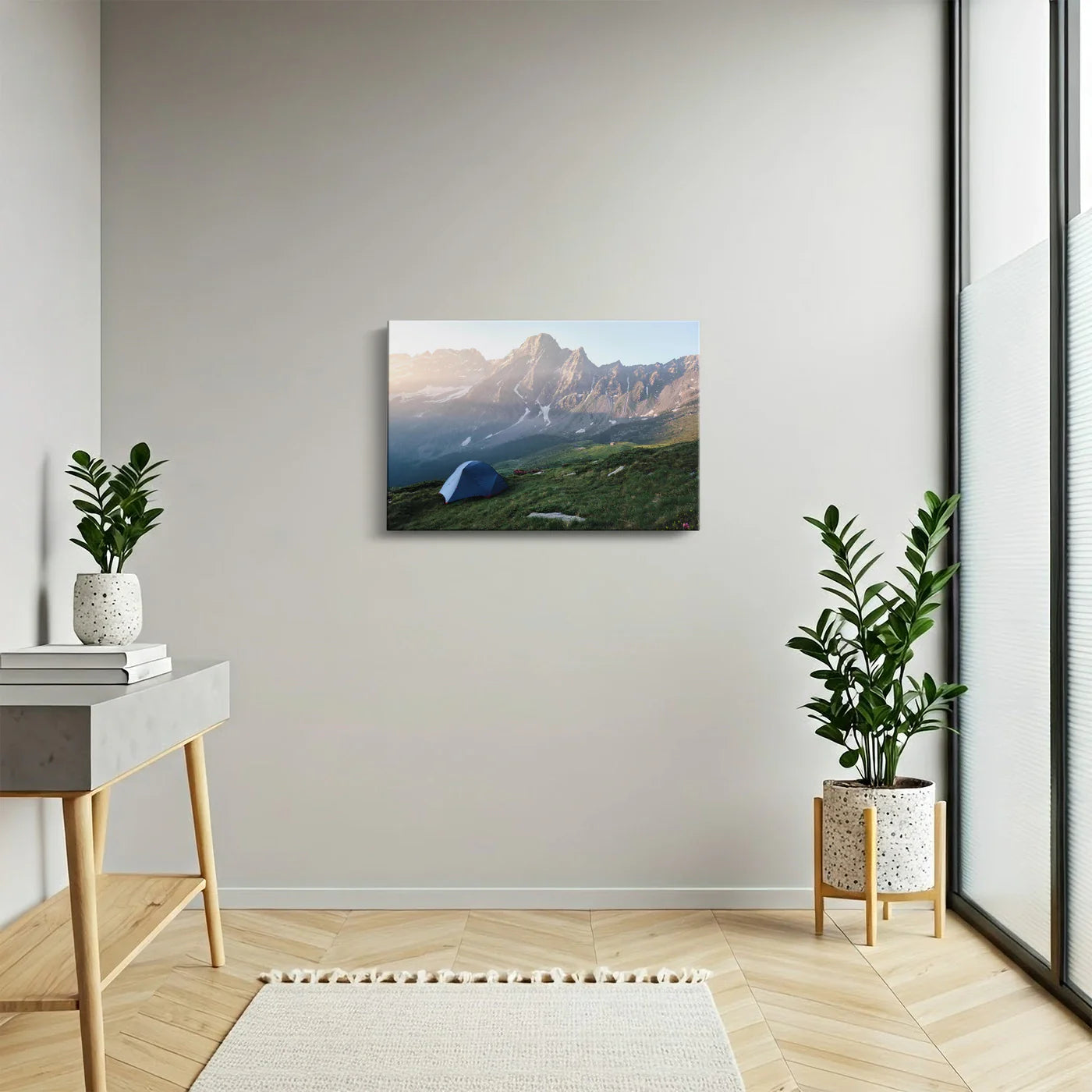 Tablou - Răsăritul în Munți Vedere Hol