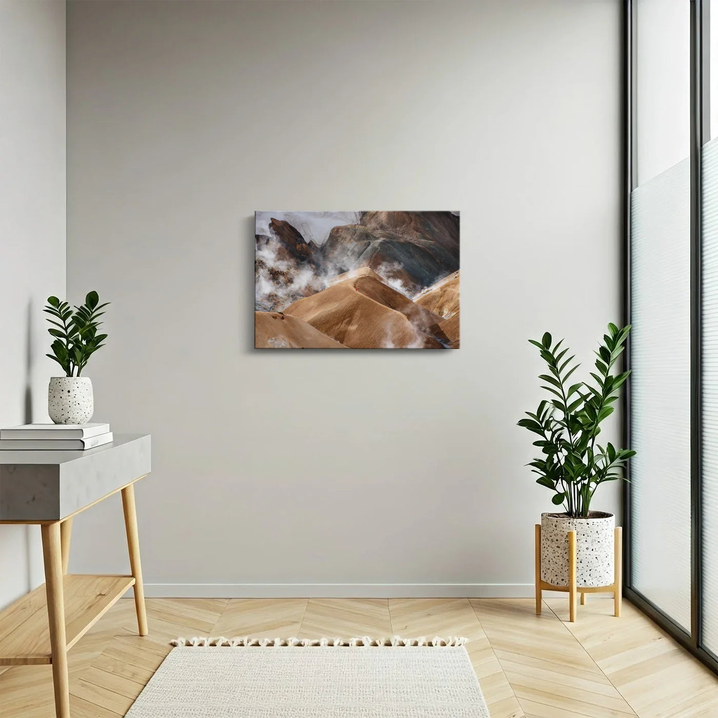 Tablou - Peisaj Vulcanic Dramatic Vedere Hol