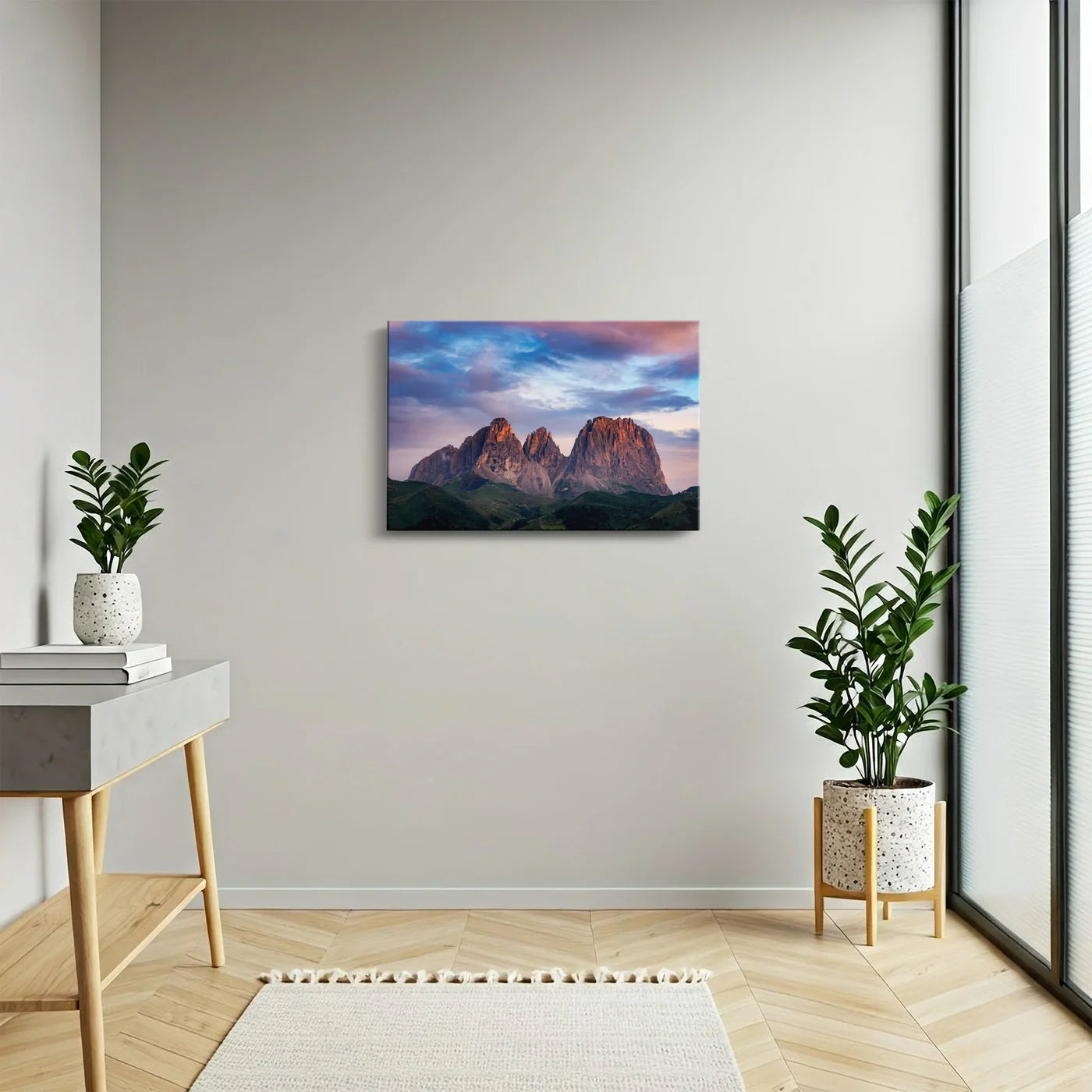 Tablou - Majestic Mountain Serenity Vedere Hol