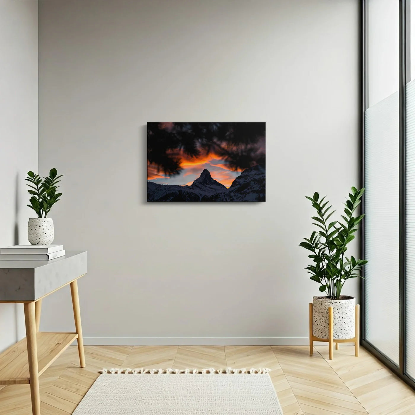 Tablou - Vârfuri Încântătoare Vedere Hol