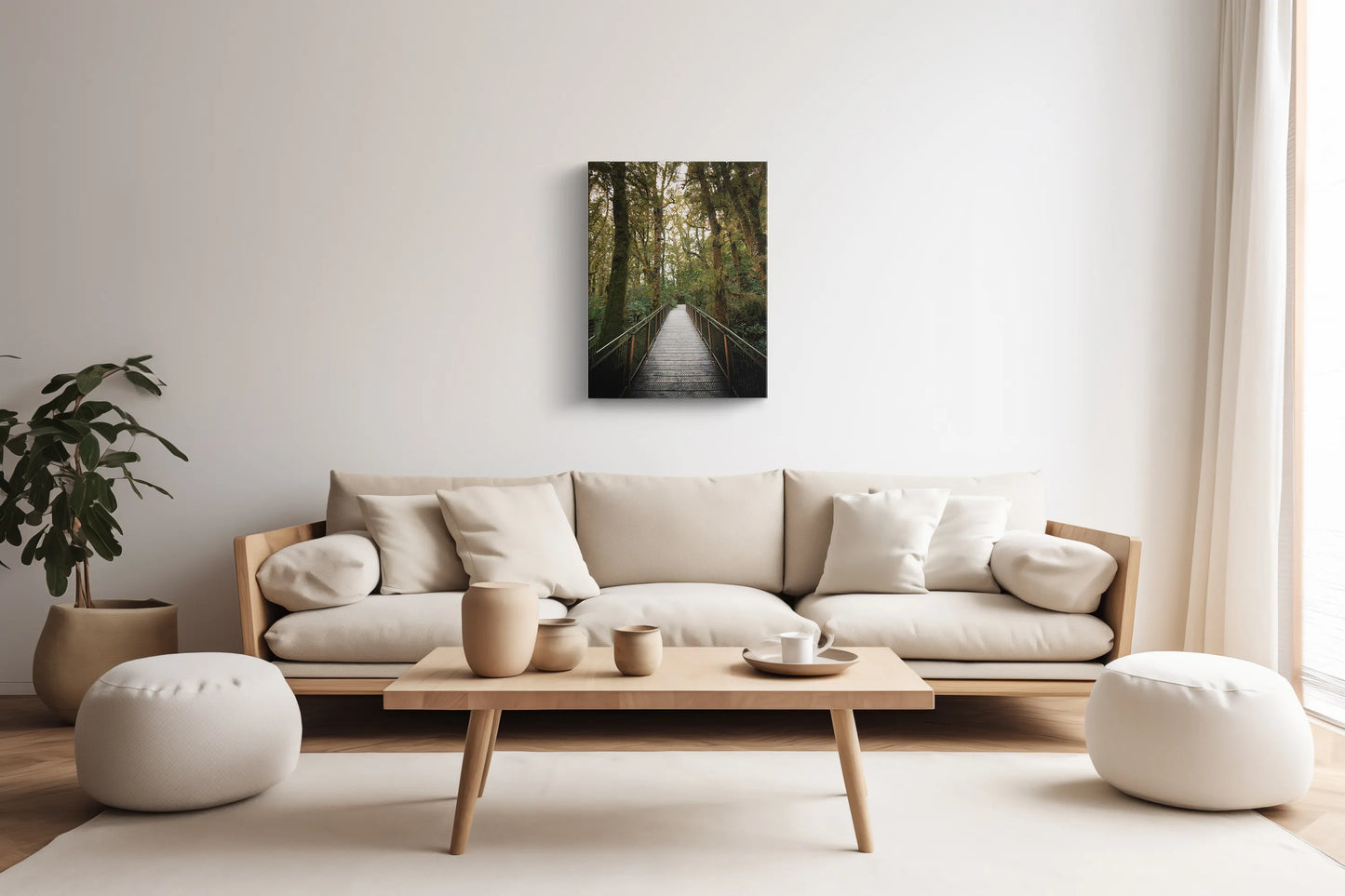 Tablou - Pădurea Verde Vedere Living