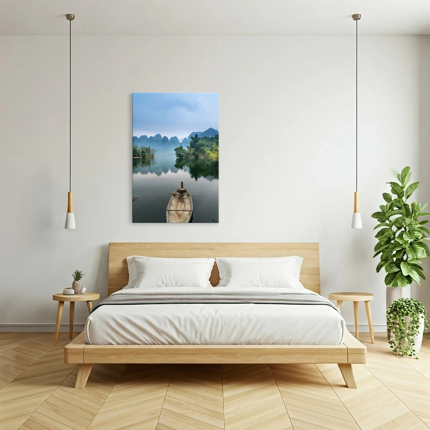 Tablou - Paysage Serene Vedere Lateral