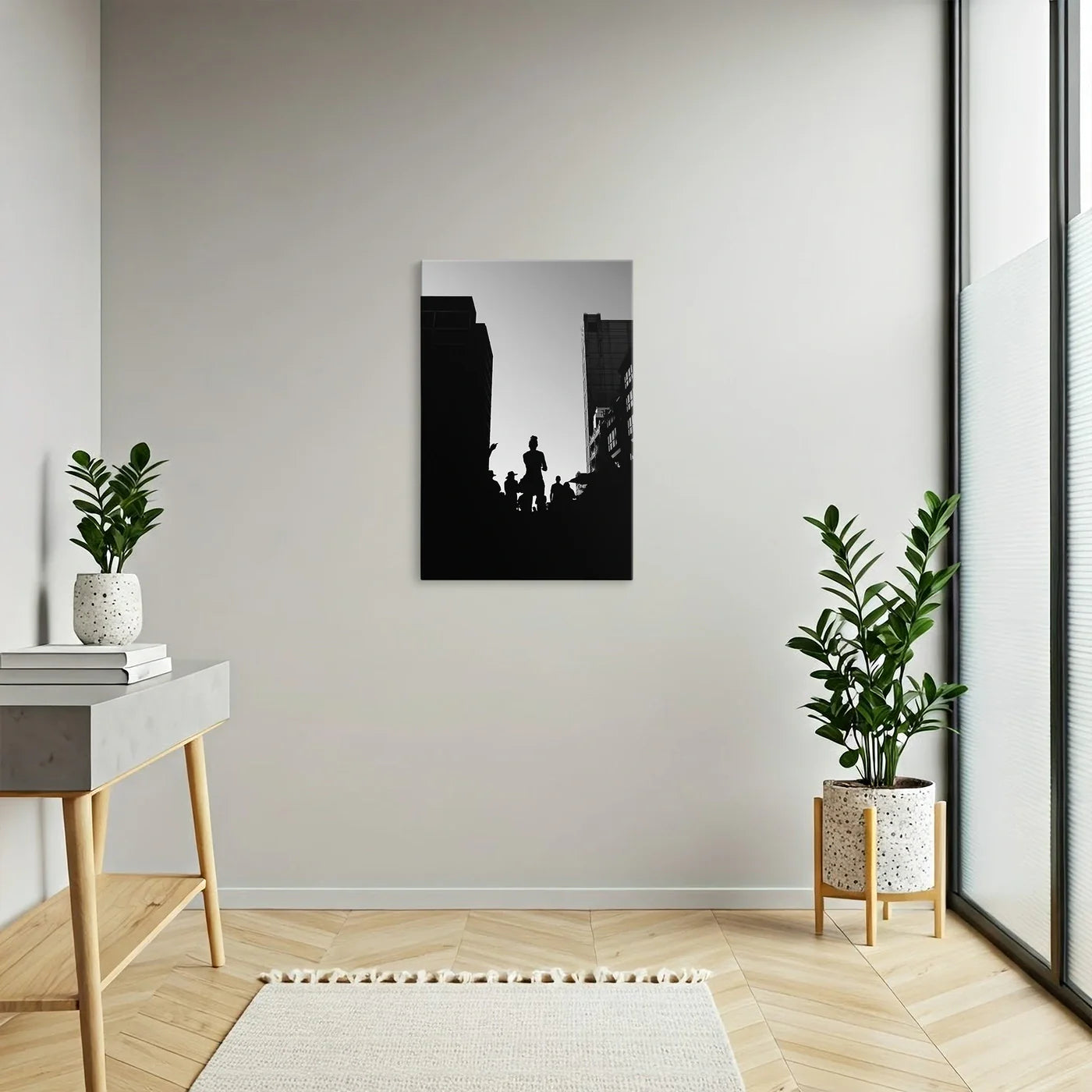 Tablou - Silhouete Urbane Vedere Hol
