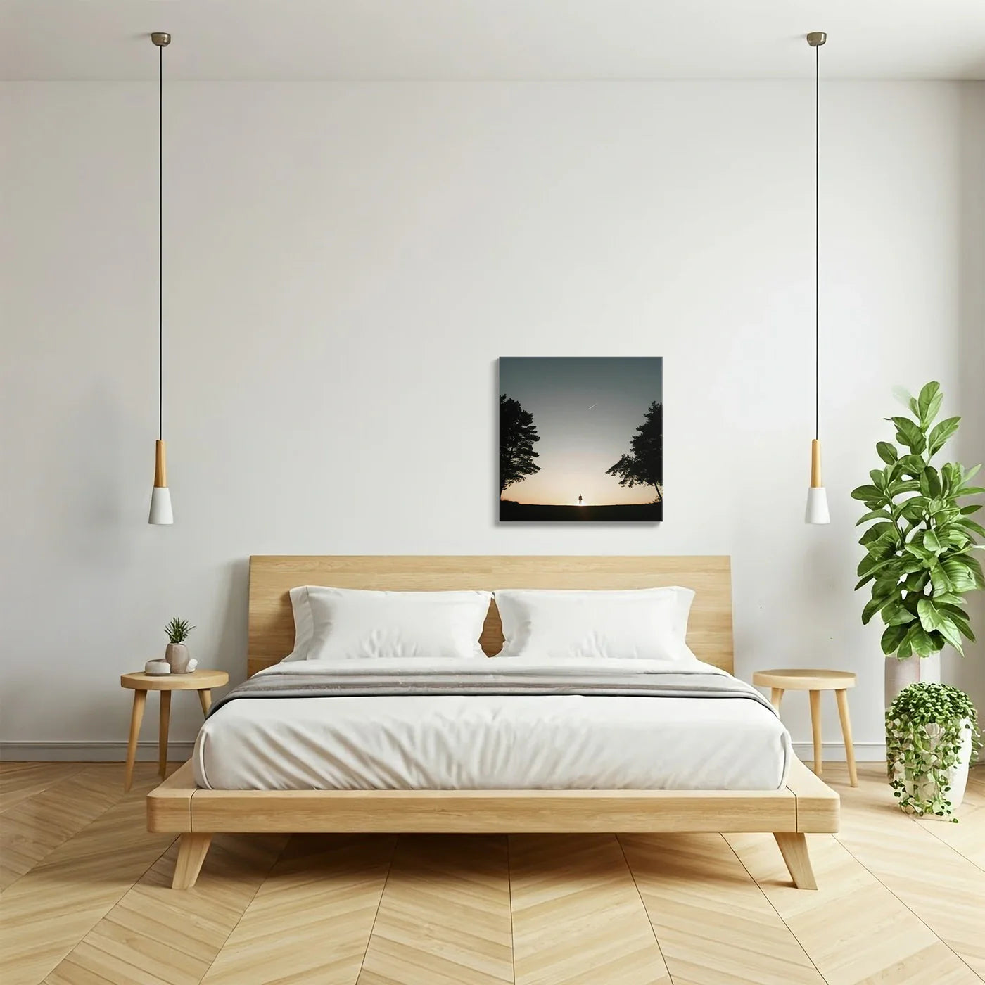 Tablou - Silhouette Serenity Vedere Lateral