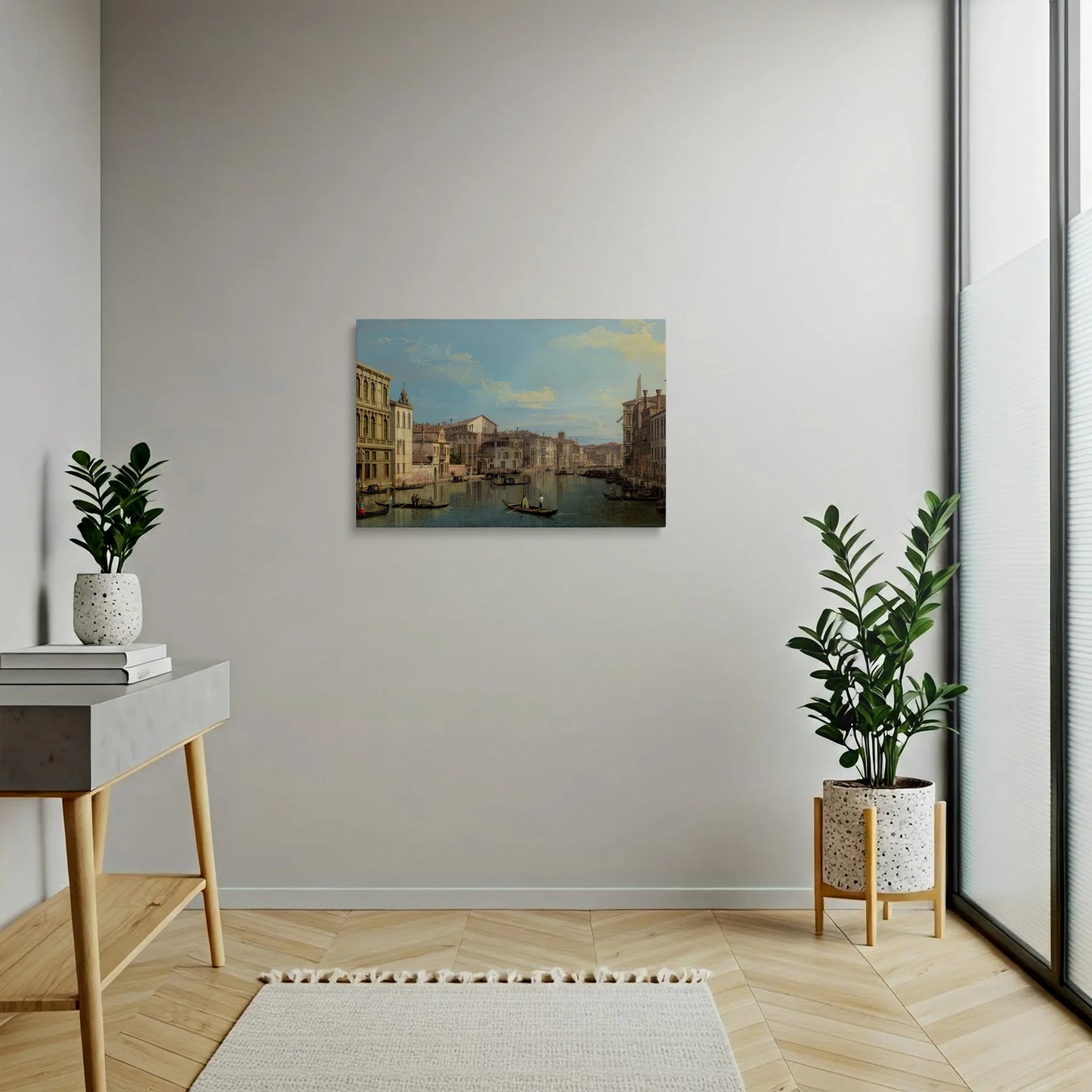 Tablou picturi celebre - Canalul mare din Veneția, Canaletto - vedere hol