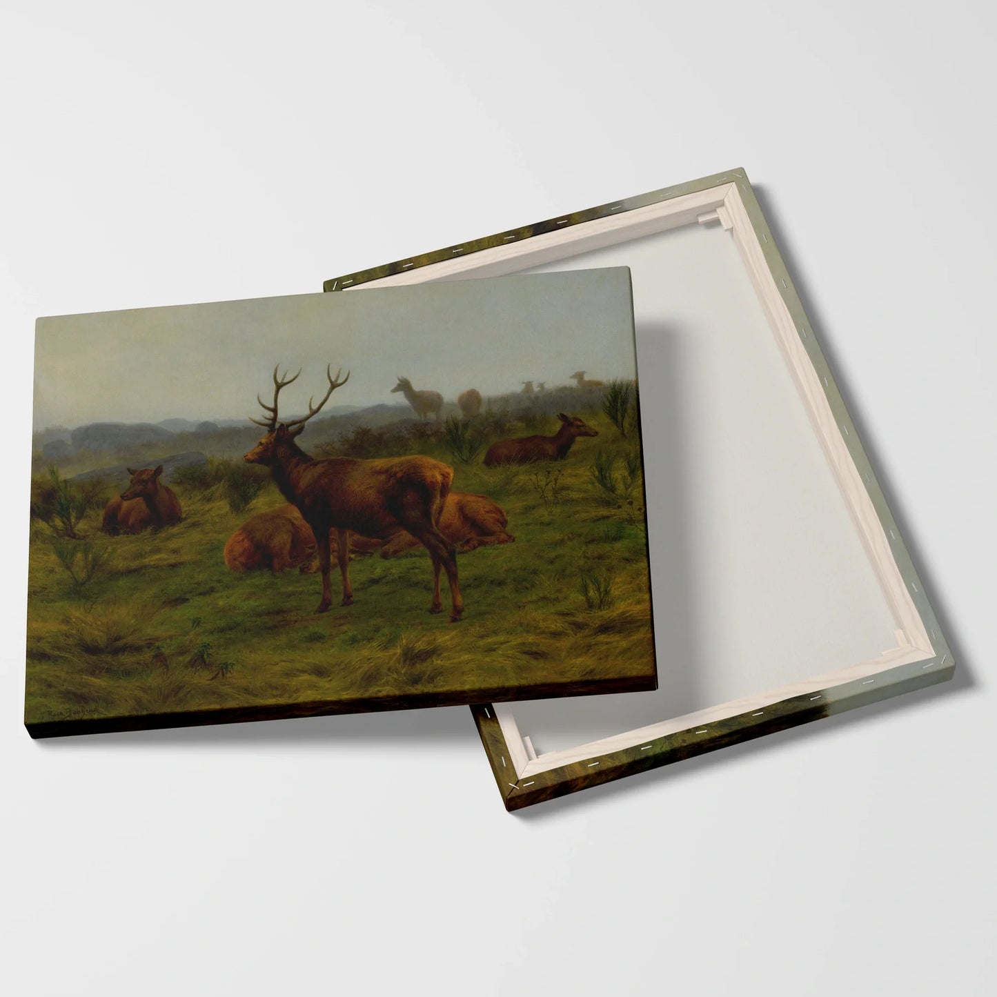 Tablou picturi celebre - Monarhul turmei, R. Beaugrand - vedere fata verso