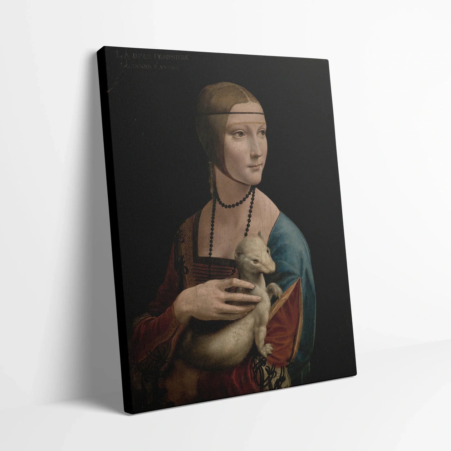 Tablou Picturi - Femeie cu Un Zimbru, Leonardo da Vinci
