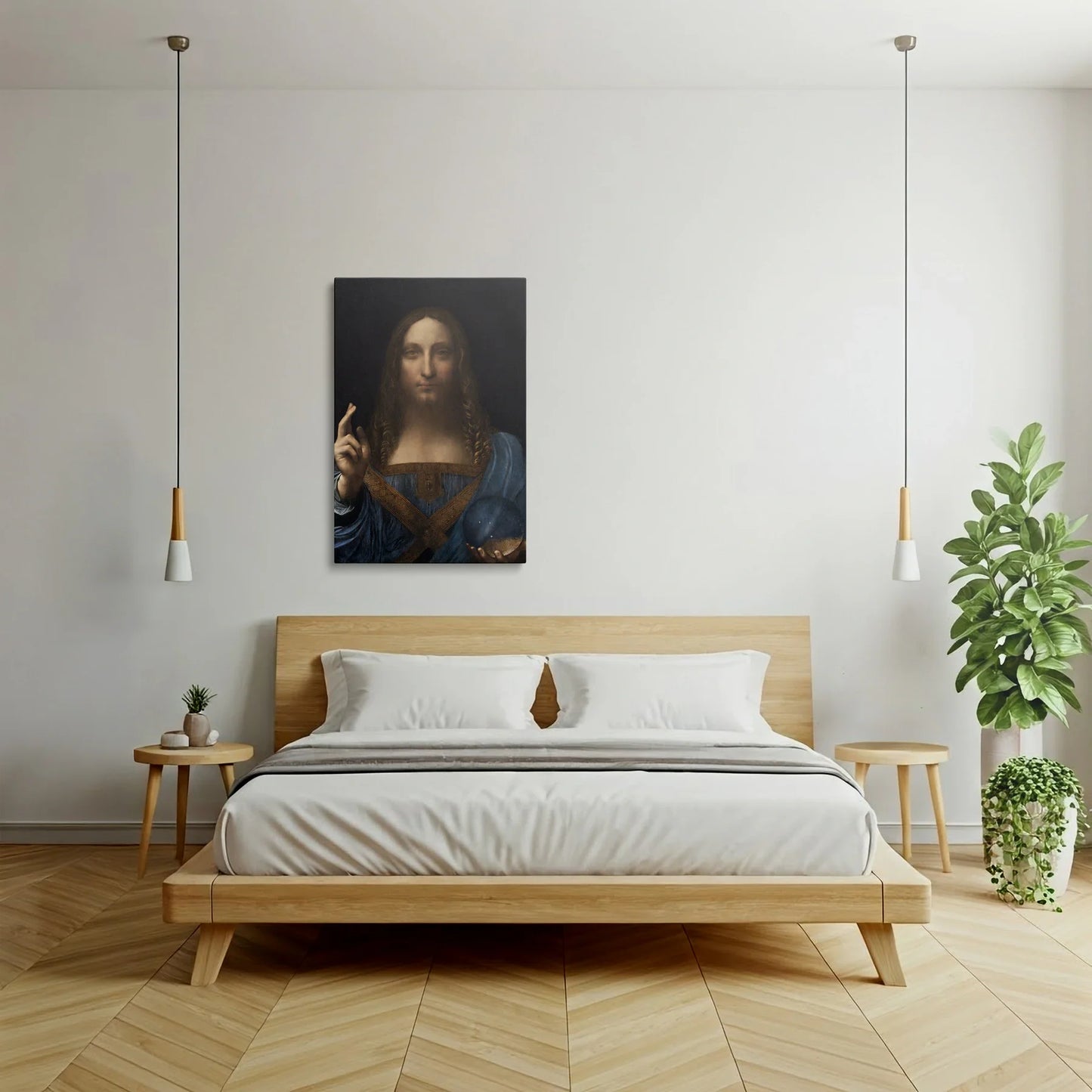 Tablou Picturi - Salvator Mundi, Leonardo da Vinci