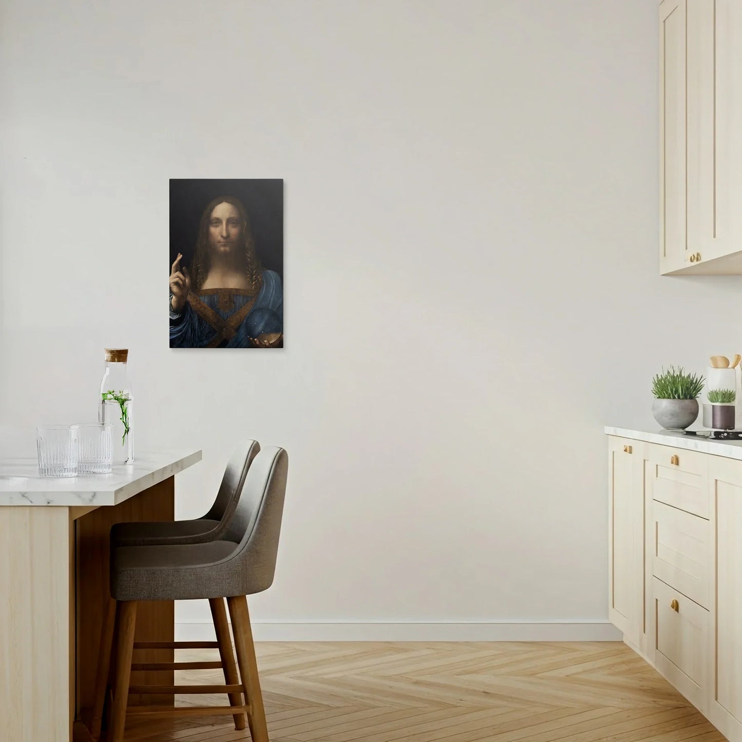 Tablou Picturi - Salvator Mundi, Leonardo da Vinci