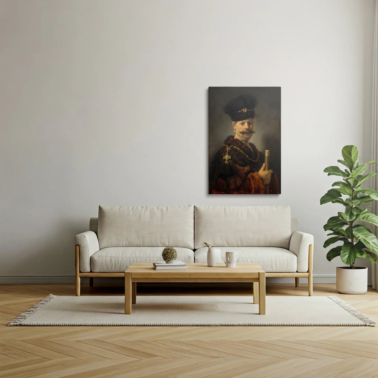 Tablou Picturi - Un Nobil Polonez, Rembrandt