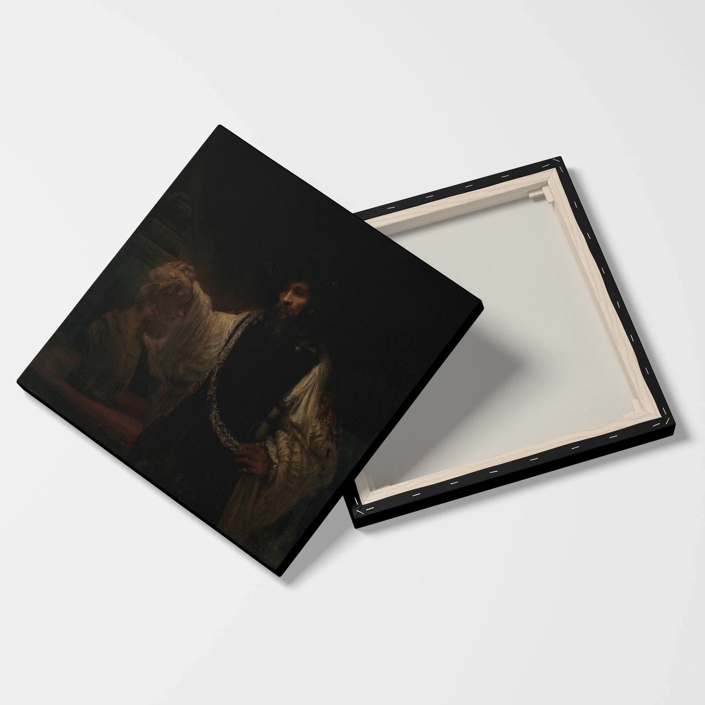 Tablou Picturi - Aristotel cu Un Bust Al Lui Homer, Rembrandt