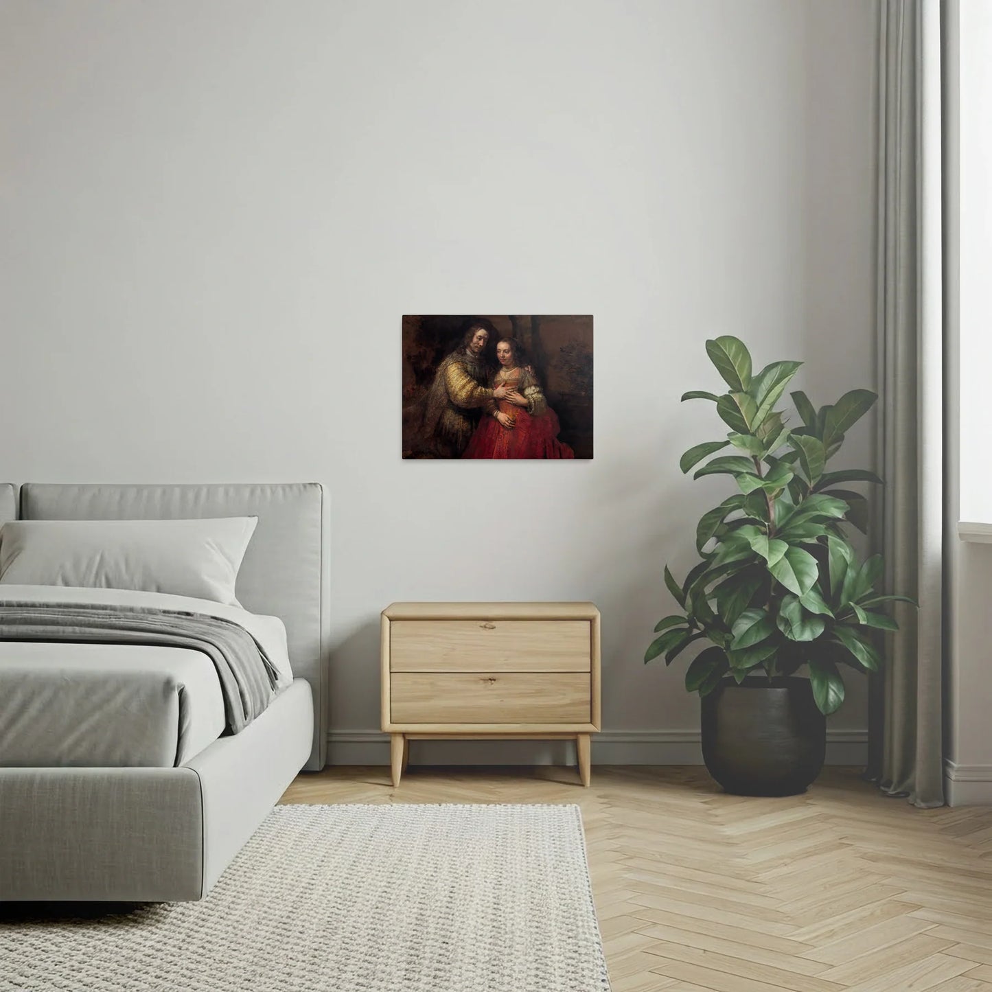 Tablou Picturi - Mireasa Evreică, Rembrandt