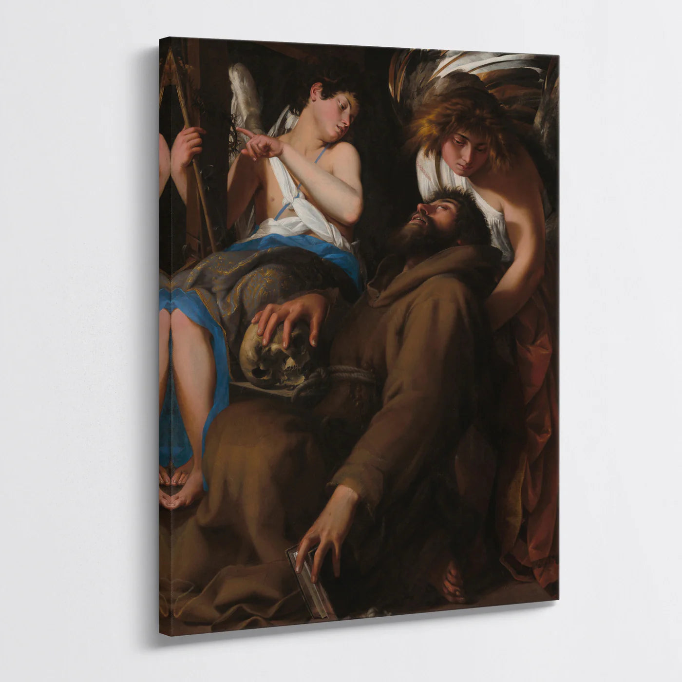 Tablou - Extazul Sfântului Francisc (Caravaggio) Vedere Living