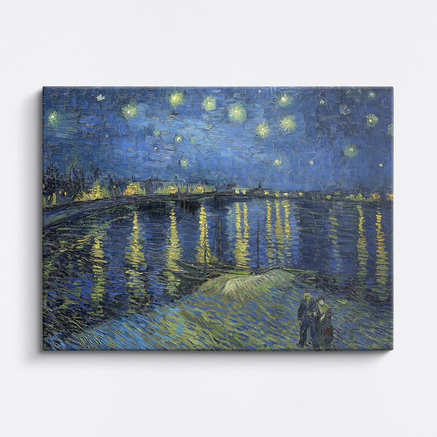 Tablou - Noapte înstelată (Van Gogh) Vedere Fata