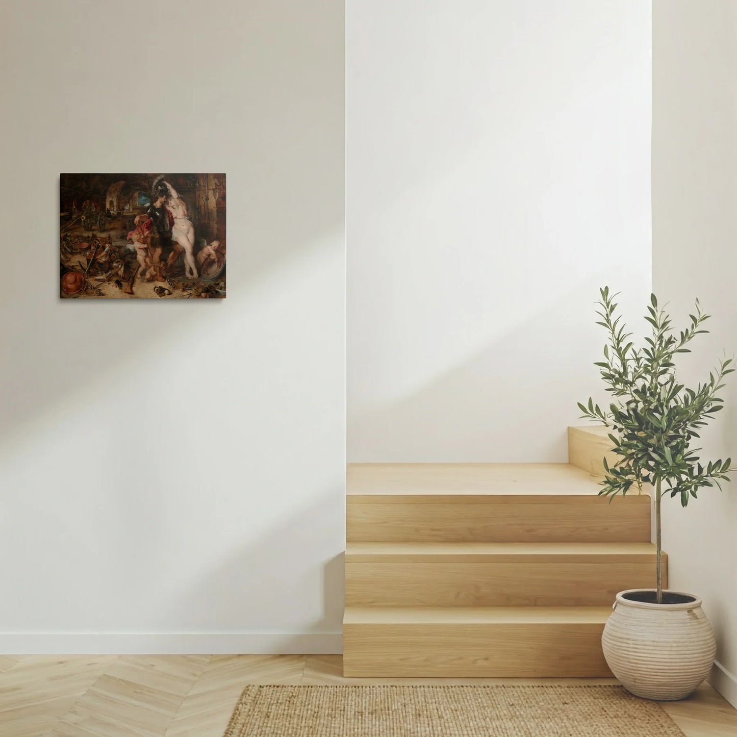 Tablou picturi celebre - Revenirea de la război, Rubens - vedere hol