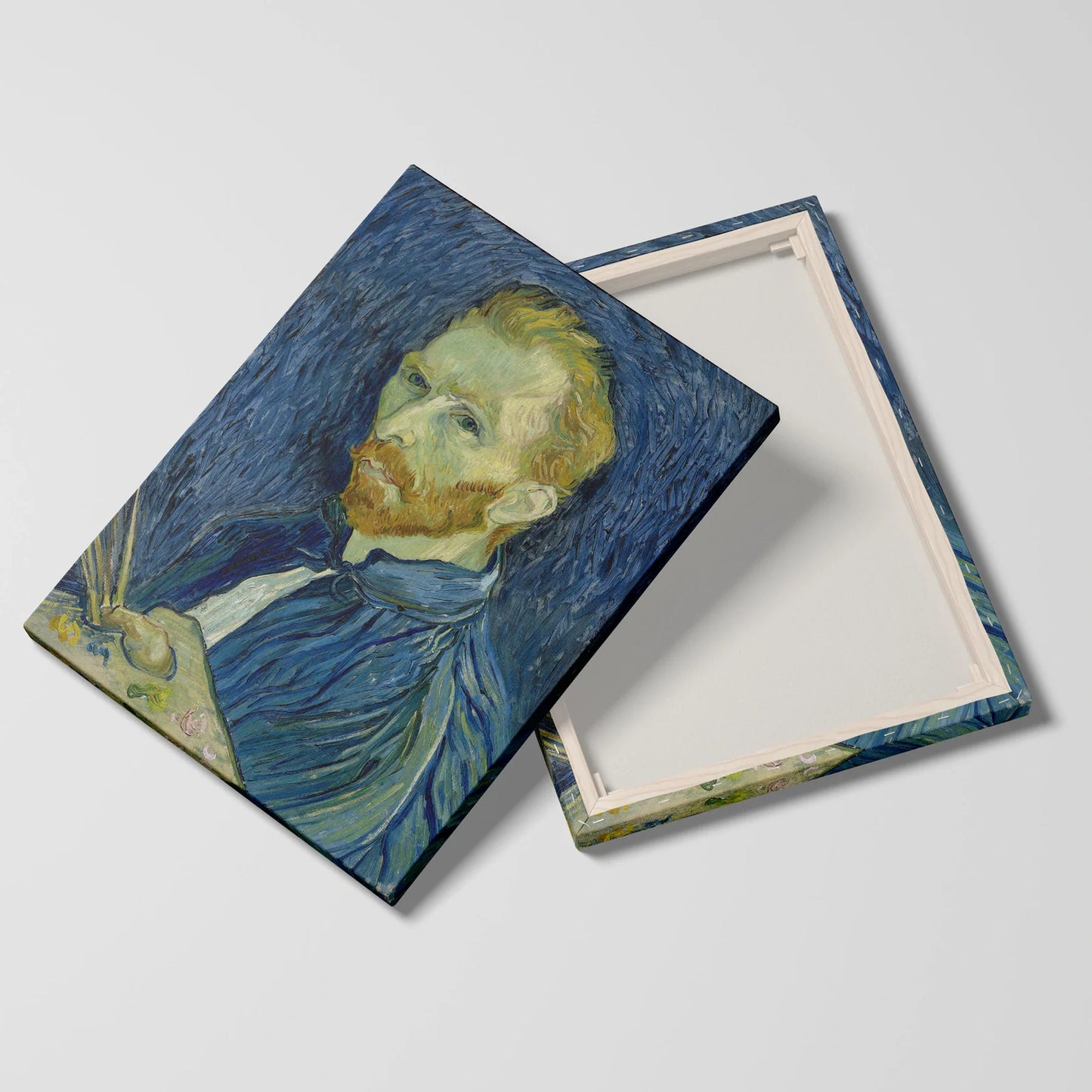 Tablou picturi celebre - Autoportret (1889), Van Gogh - vedere fata verso