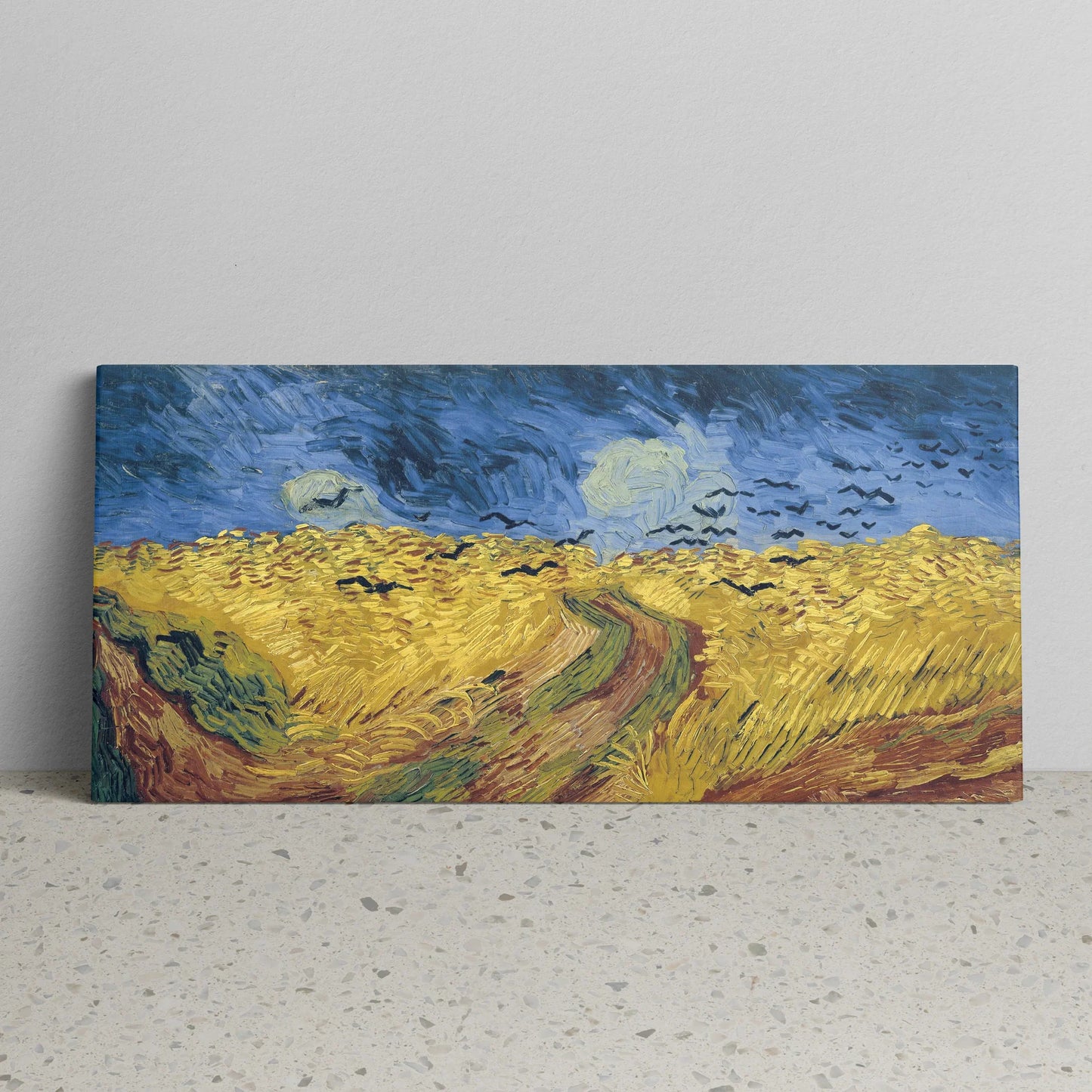 Tablou Picturi - Câmp de Grâu cu Ciori, Van Gogh