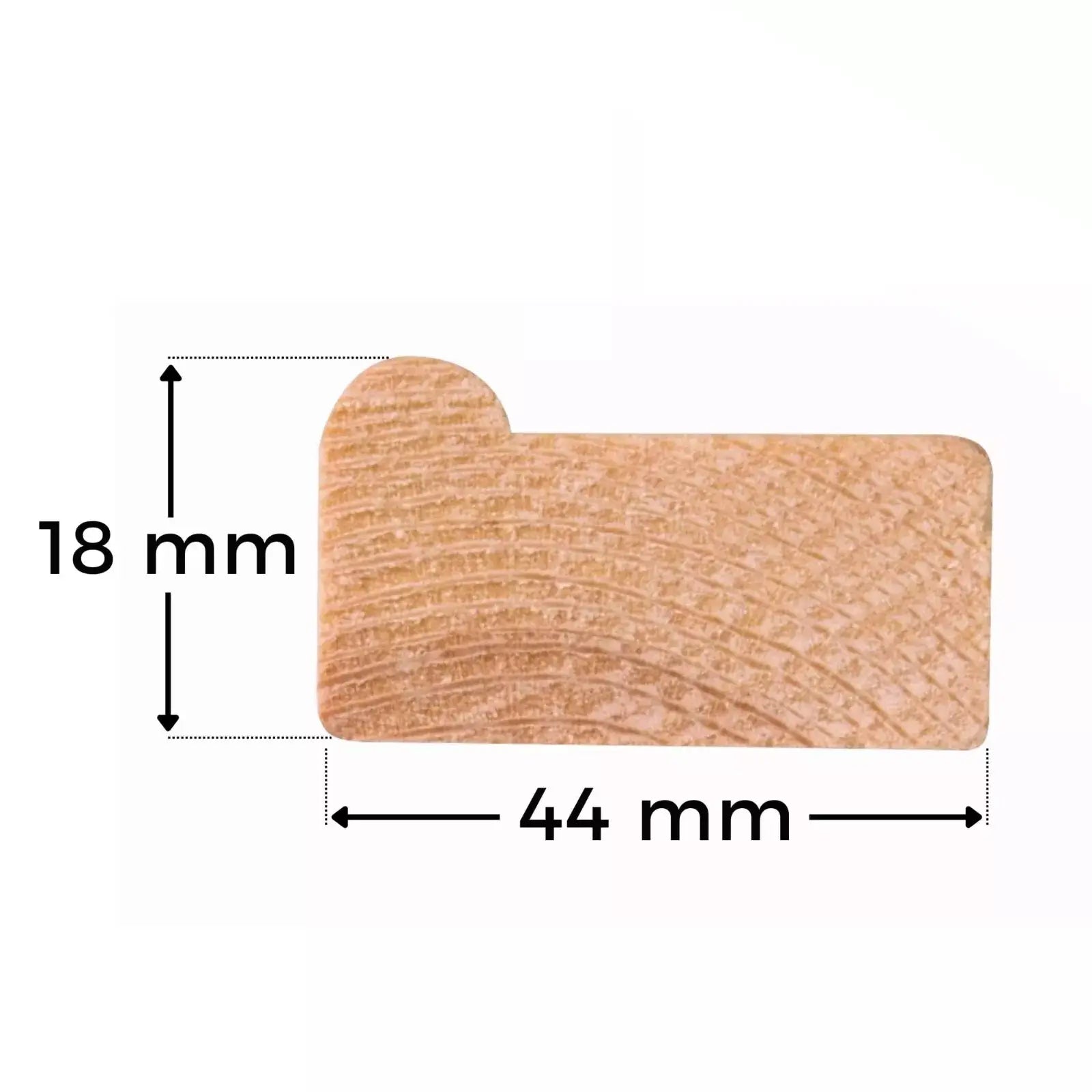 ilustrare grafica dimensiuni sasiu 18 x 44 mm