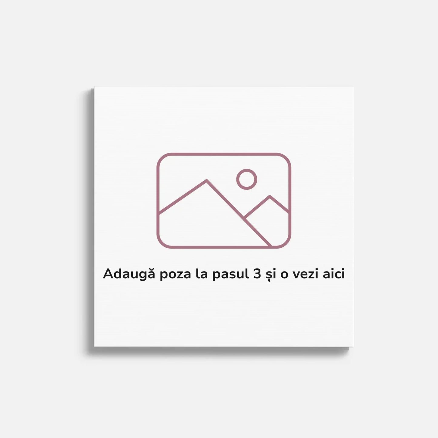 Tablou Canvas Personalizat 40x40 Perete
