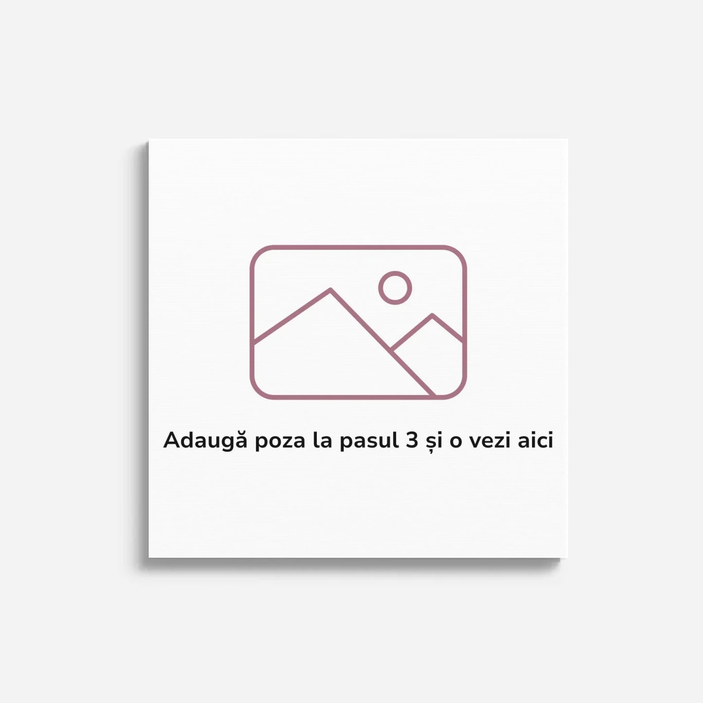 Tablou Canvas Personalizat 60x60 Perete