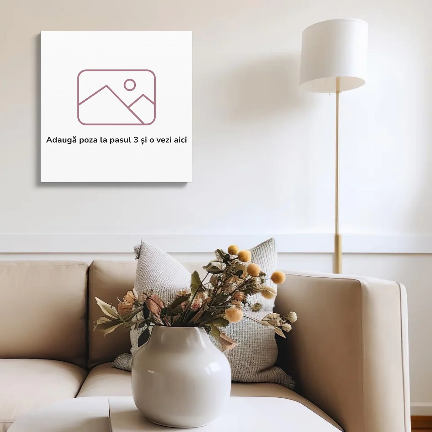 Tablou Canvas Personalizat 60x60 Living