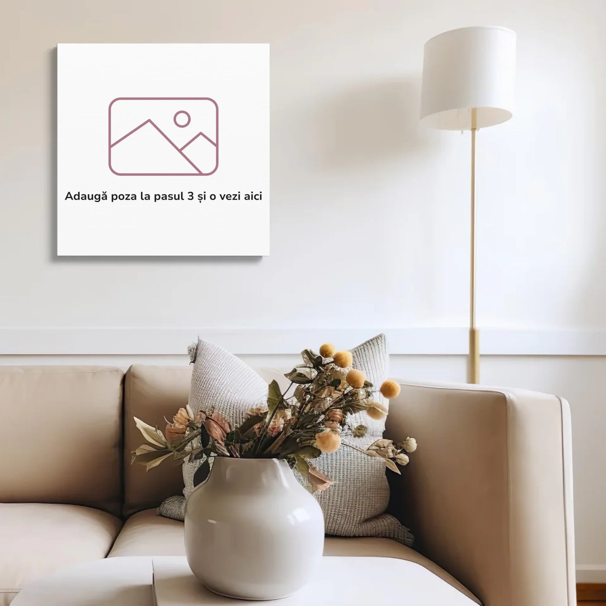 Tablou Canvas Personalizat 60x60 Living