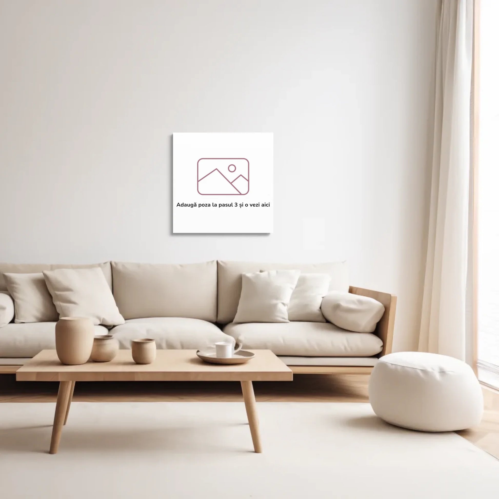 Tablou Canvas Personalizat 80x80 Living