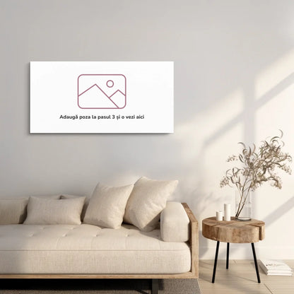 Tablou Canvas Personalizat 120x60 Living