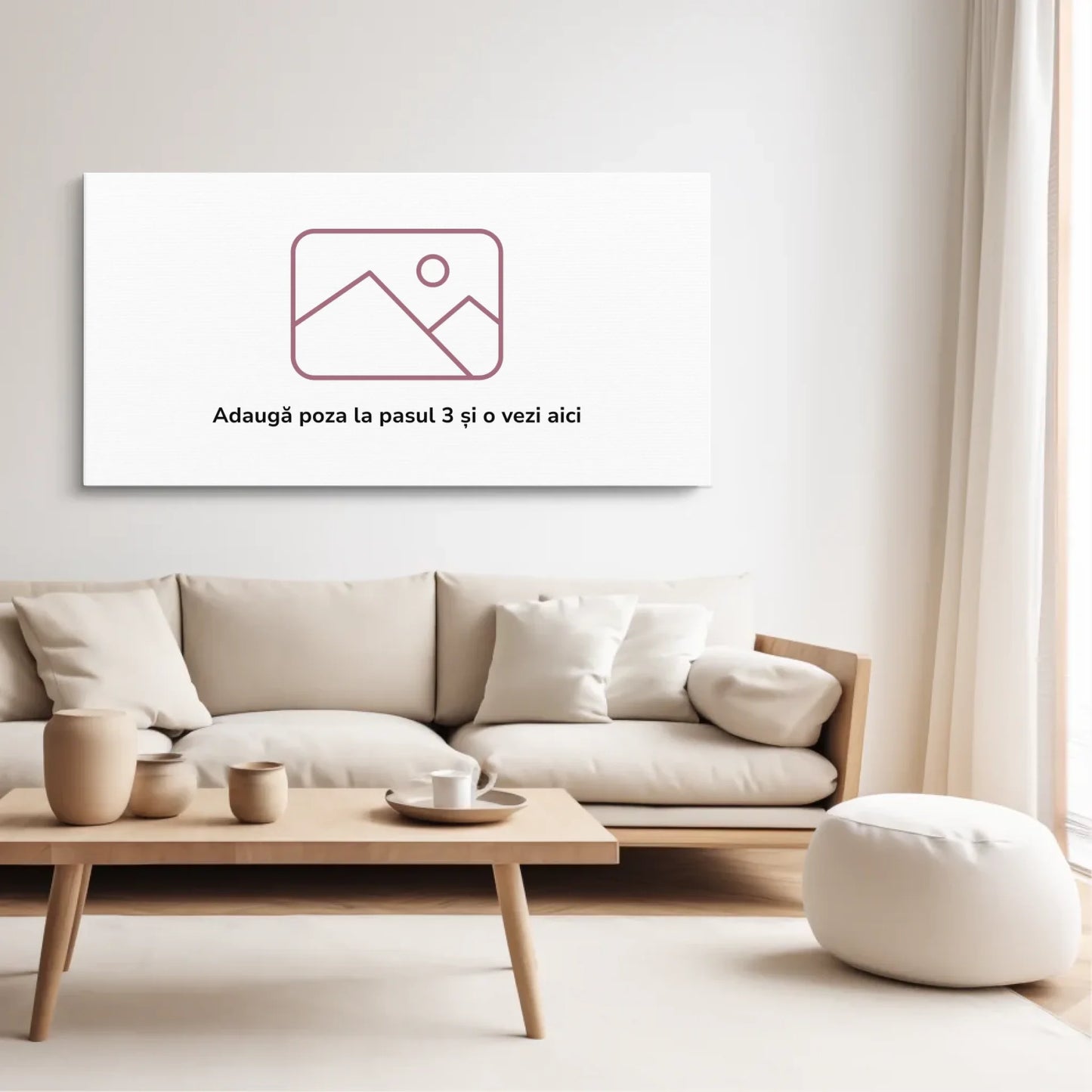 Tablou Canvas Personalizat 160x80 Living