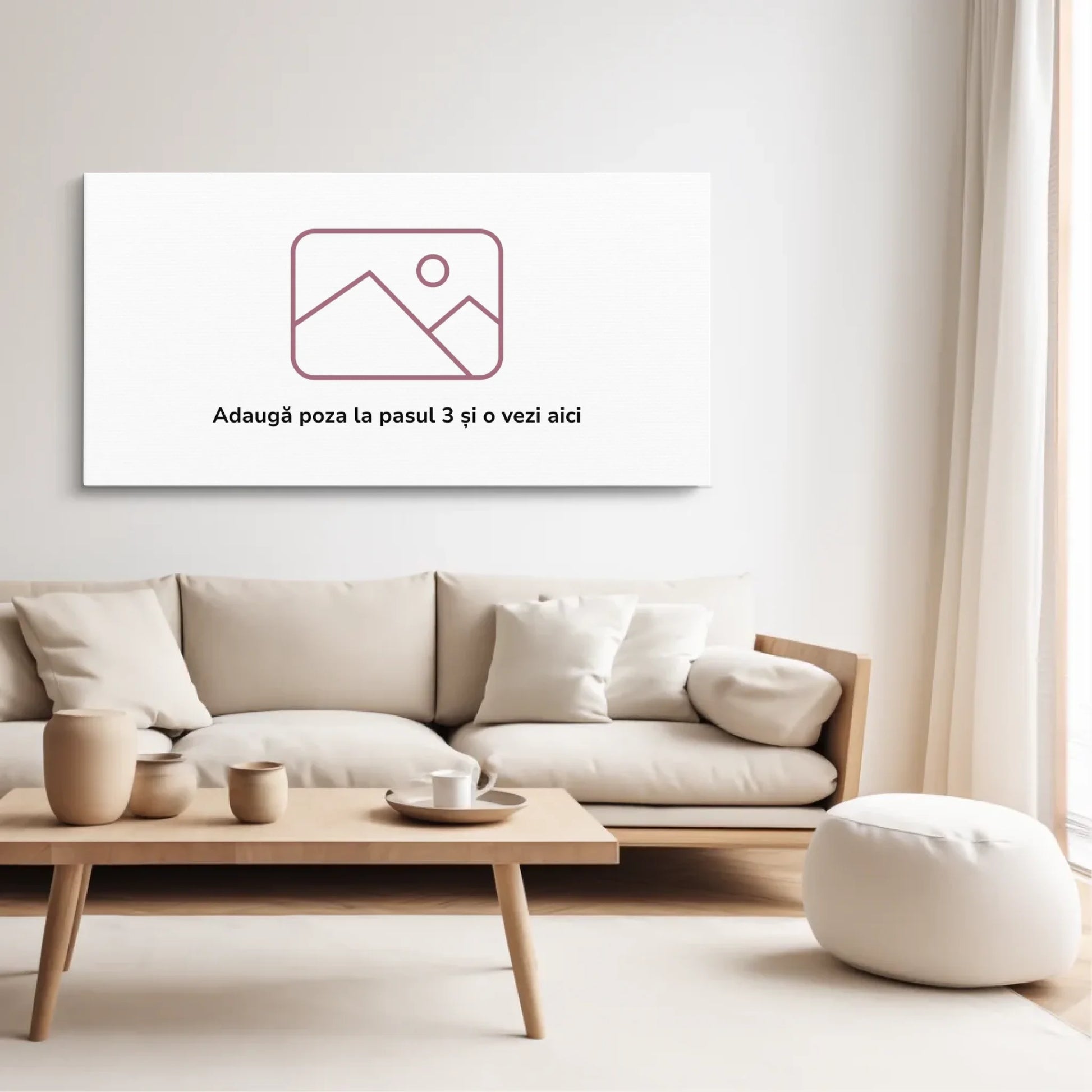 Tablou Canvas Personalizat 160x80 Living