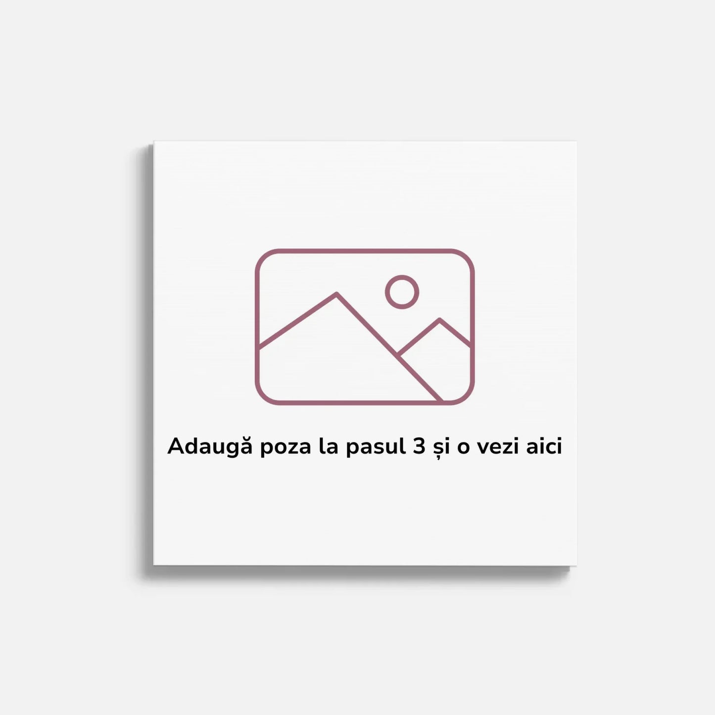 Tablou Canvas Personalizat 40x40 Perete