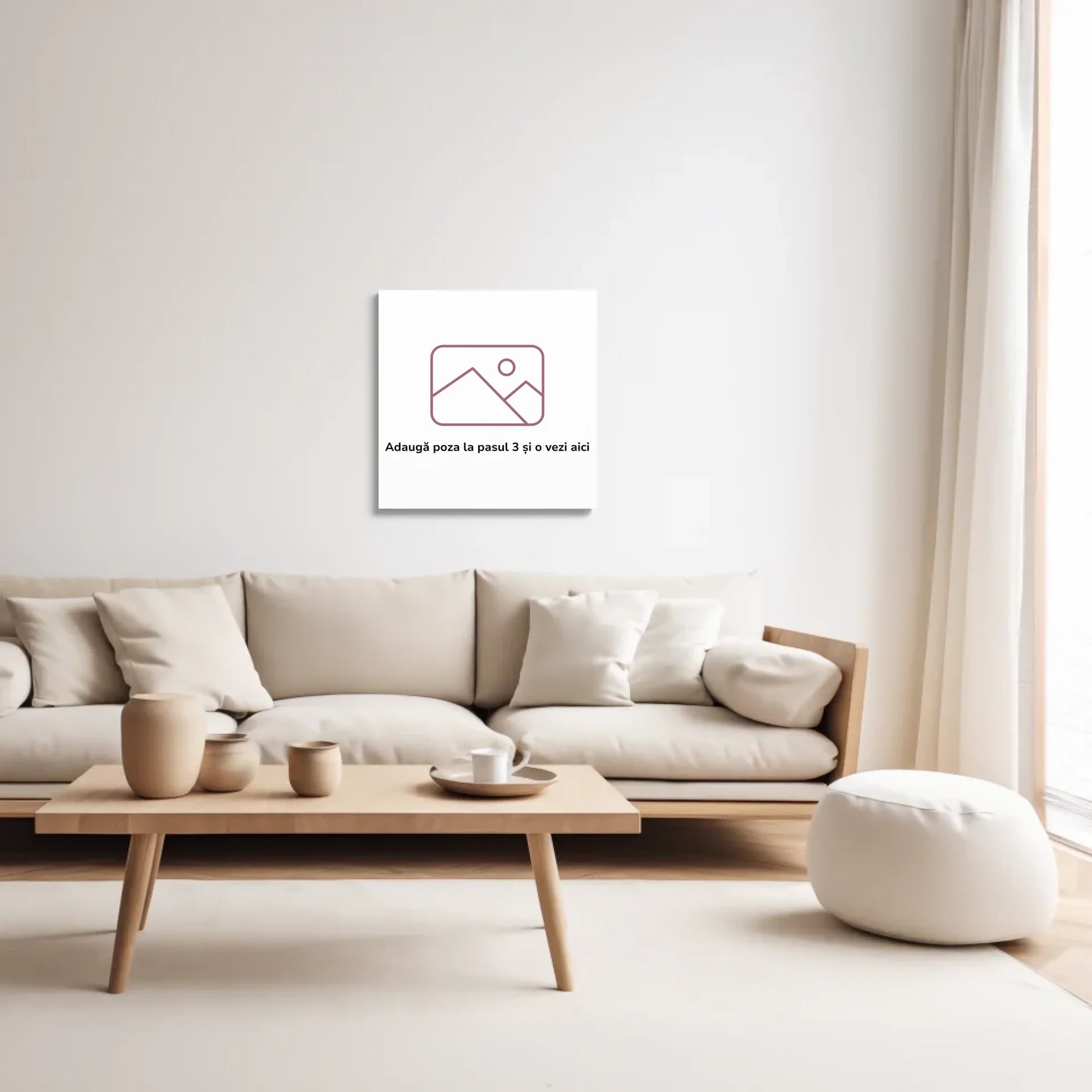 Tablou Canvas Personalizat 80x80 Living