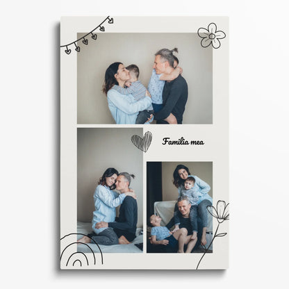 tablou personalizat cu faza Lunii intr-o noapte speciala