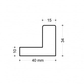 Ramă Tablou Float Albă – Profil 811