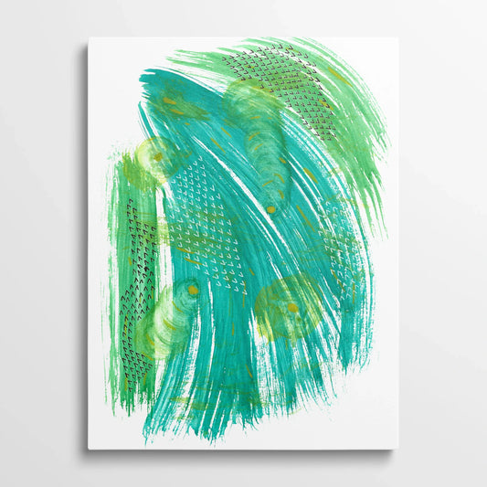 Tablou Abstract - Texturi Acvatice Exprimante