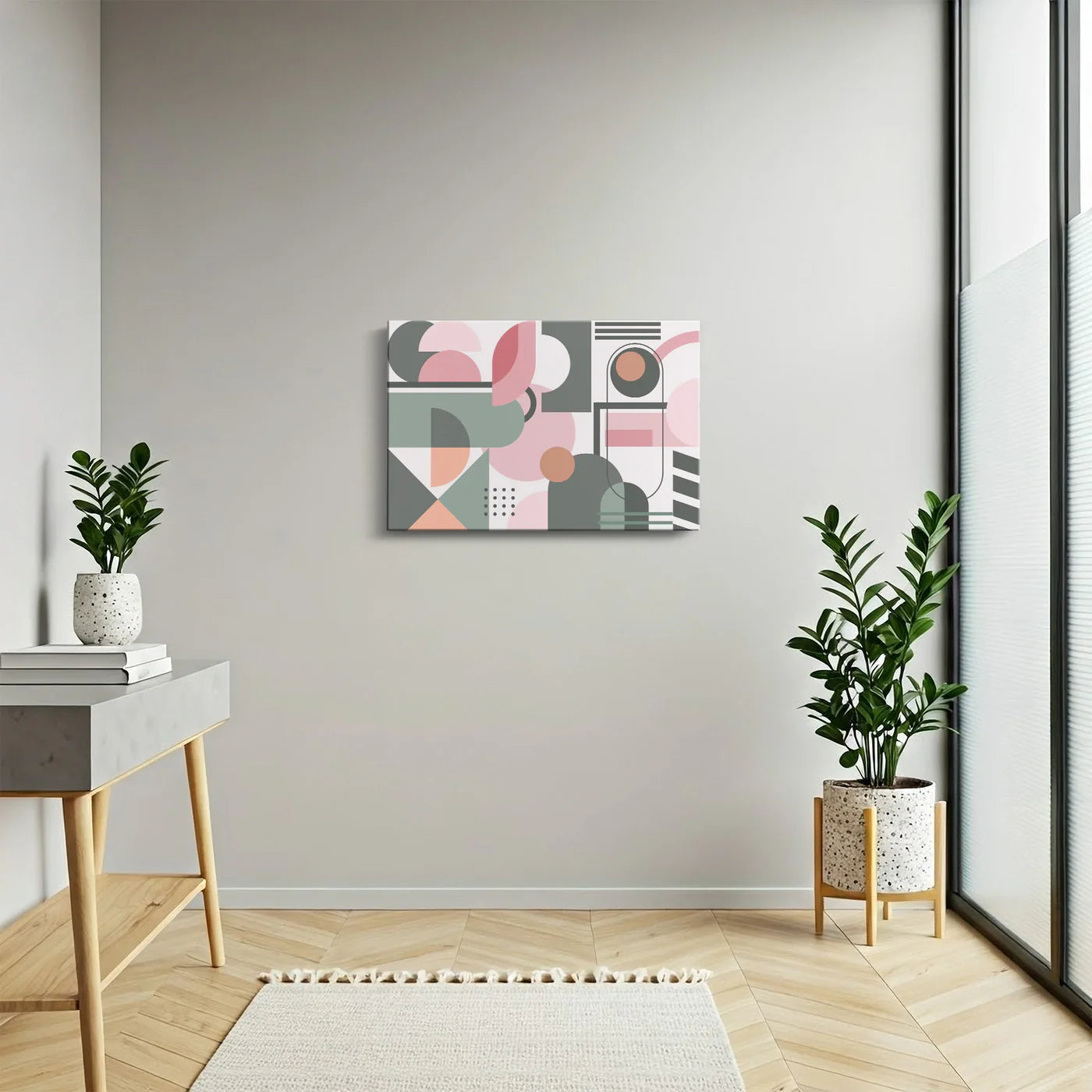 Tablou - Arte Abstracte Vibrante Vedere Hol