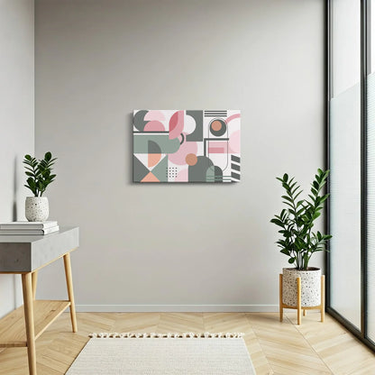 Tablou - Arte Abstracte Vibrante Vedere Hol