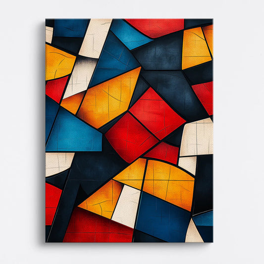 Tablou - Vibrant Geometry Vedere Fata