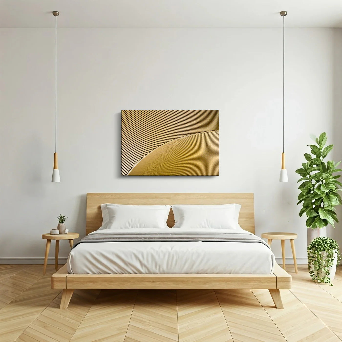 Tablou - Eleganță Geometrică Modernă Vedere Lateral