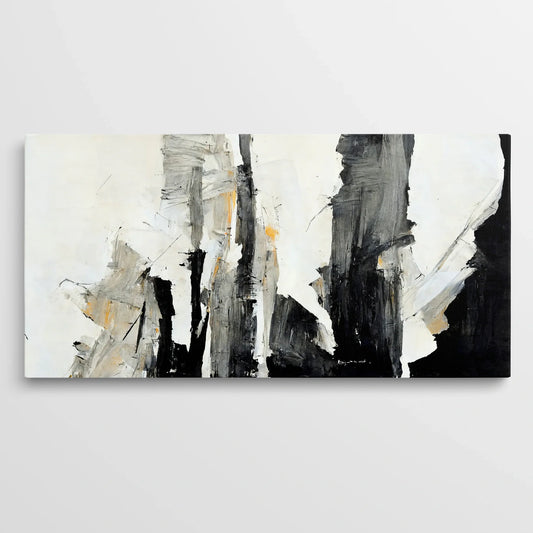 Tablou Abstract - Strokes Puternice și Expresive