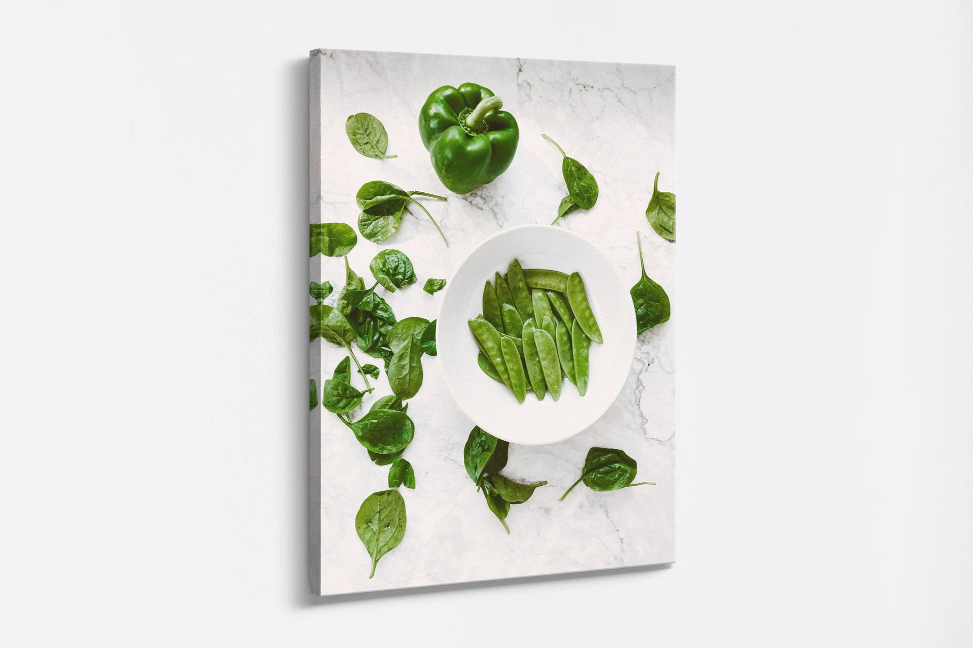 Tablou - Verde Fresh Canvas Vedere Lateral