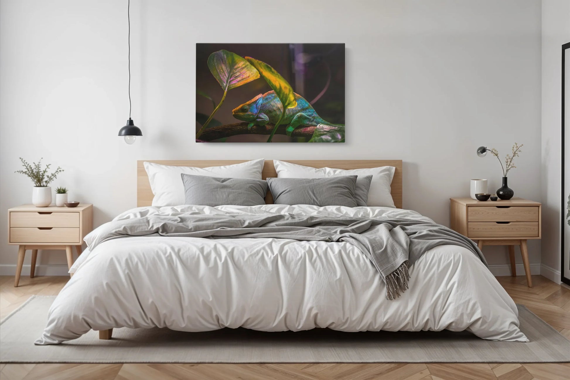 Tablou - Chameleon Serenity Vedere Dormitor