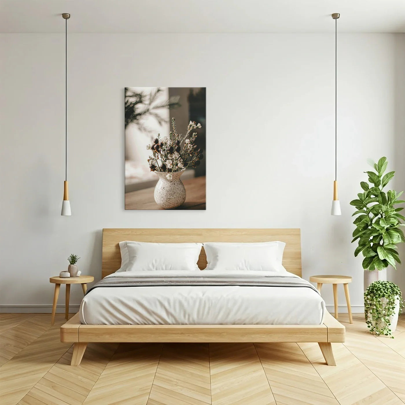 Tablou - Răsărit Floral Vedere Lateral