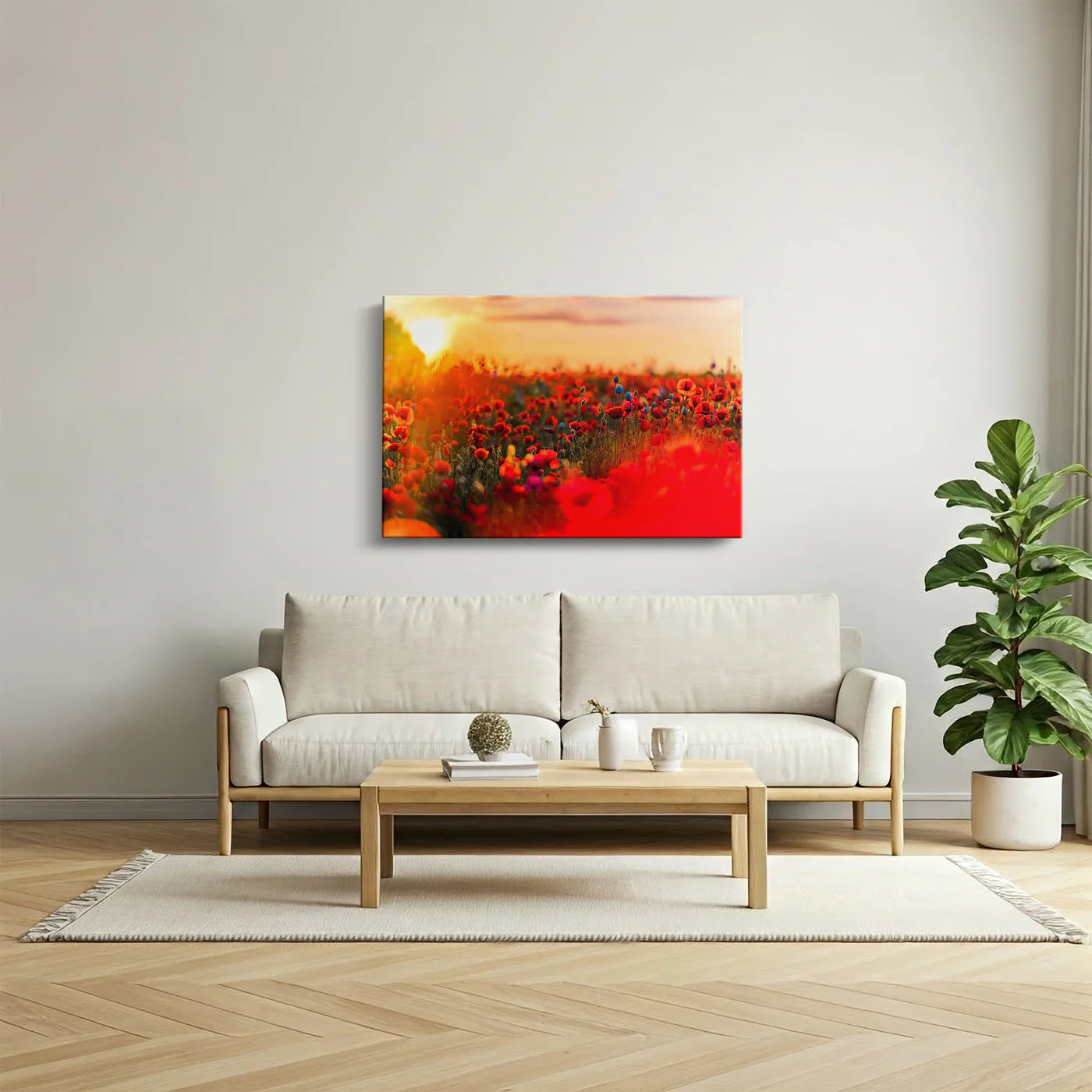 Tablou - Câmp de Pape Vedere Bucatarie